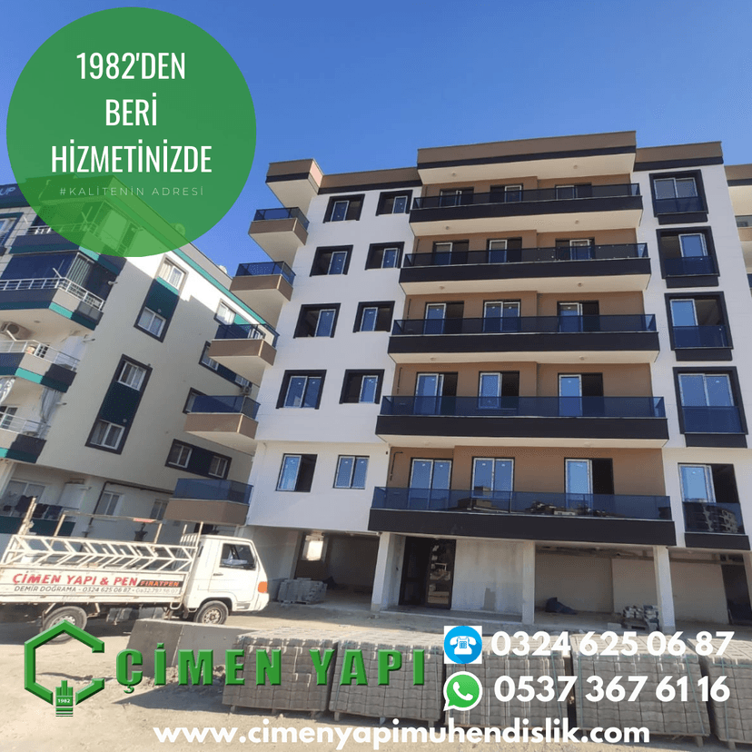 Çimen Yapı referansı Apartman